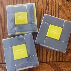 Slate Markers with chalk. 3 packs of 4. (12 total)
